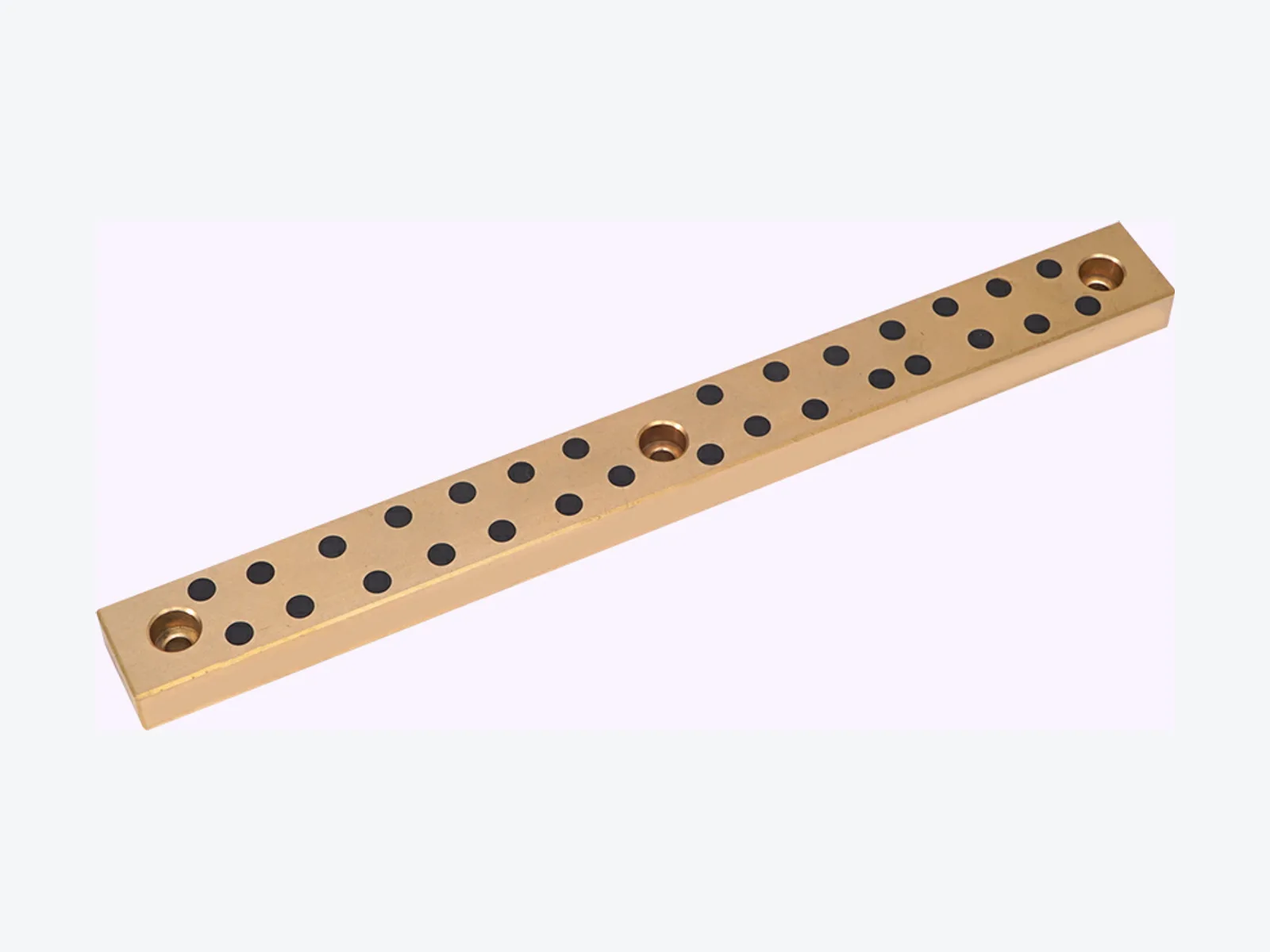Drilled Brass Strip