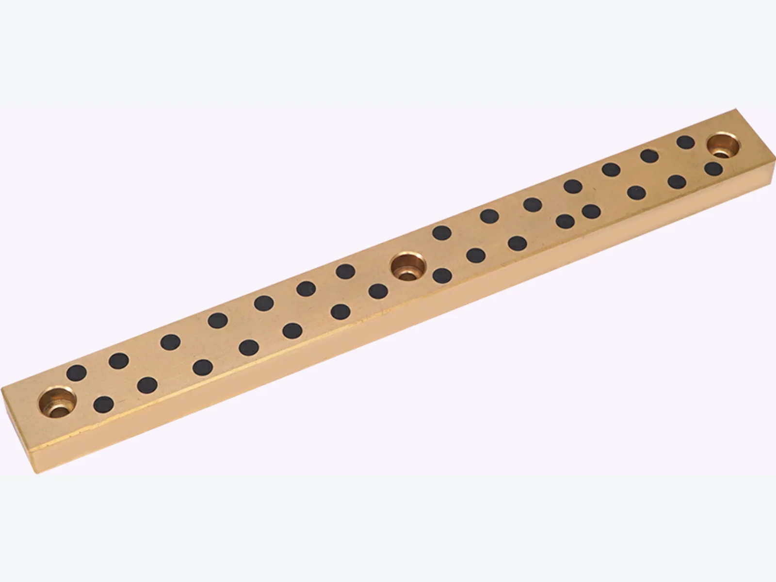Drilled Brass Strip